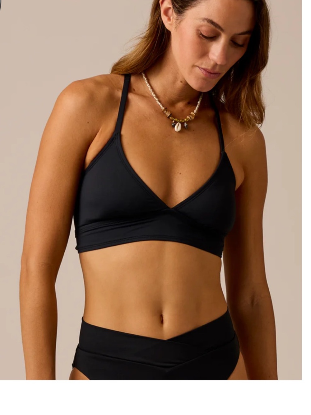 Carve Designs Daliha Black Bikini Top